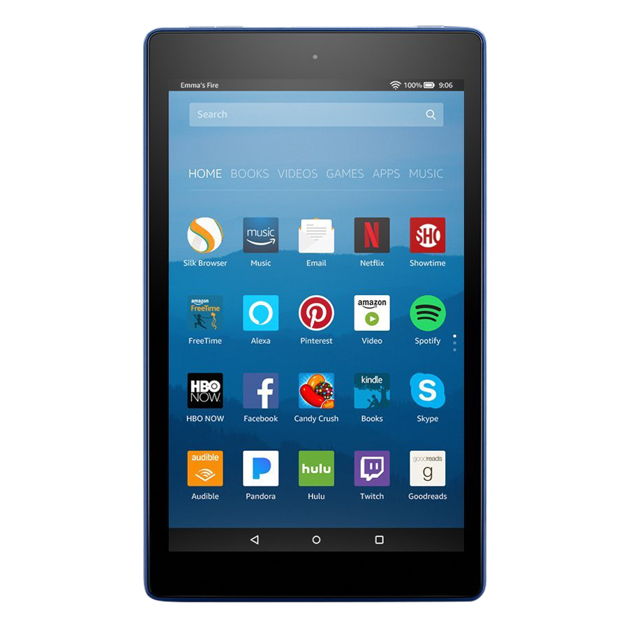 Máy Tính Bảng Kindle Fire HD8 (8th) 16GB (2019) - Hàng Chính Hãng