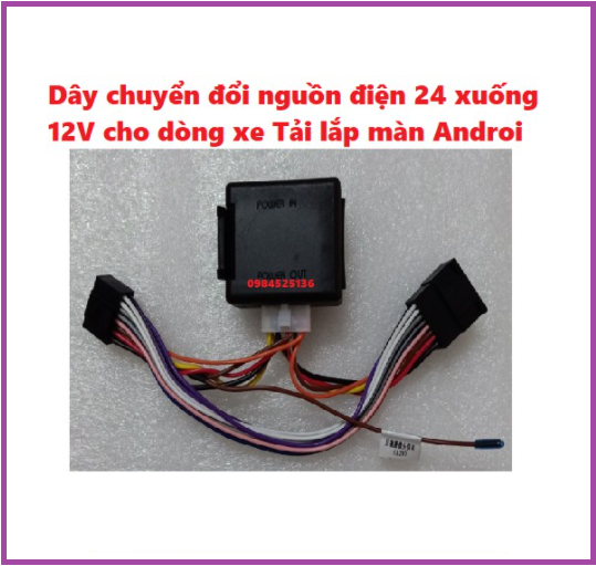 Bộ Chuyển Nguồn, Đổi Nguồn Từ 24V Sang 12V Cho Xe Tải