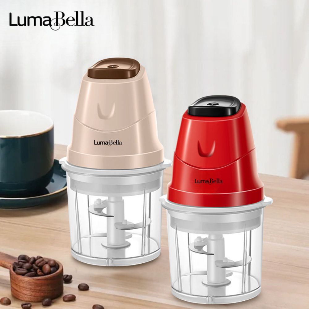 Máy xay thịt đa năng Lumabella LB-06009 nhỏ gọn dung tích 700ml, xay thịt cá, xay thực phẩm, xay tỏi ớt - DELIYA HÀNG CHÍNH HÃNG