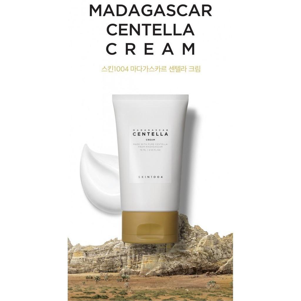 Kem Dưỡng Rau Má Làm Dịu Da Mụn, Phục Hồi Da Skin1004 Madagascar Centella Asiatica 100 Cream 75g