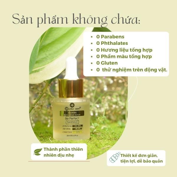 Serum Giảm Mụn Doctor Care Serum Mụn Đầu Đen Cho Da Dầu 20 ml