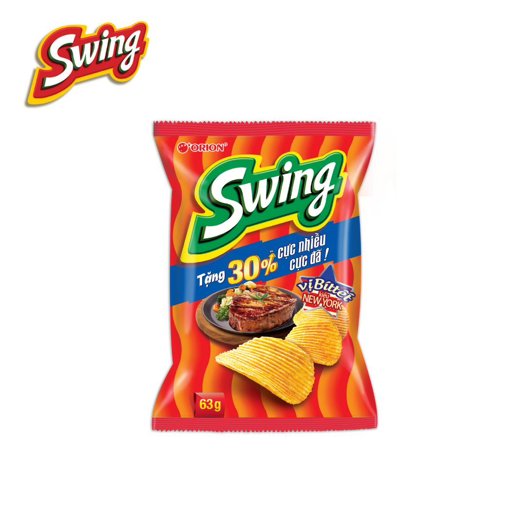 Lốc 5 Snack Swing 63g