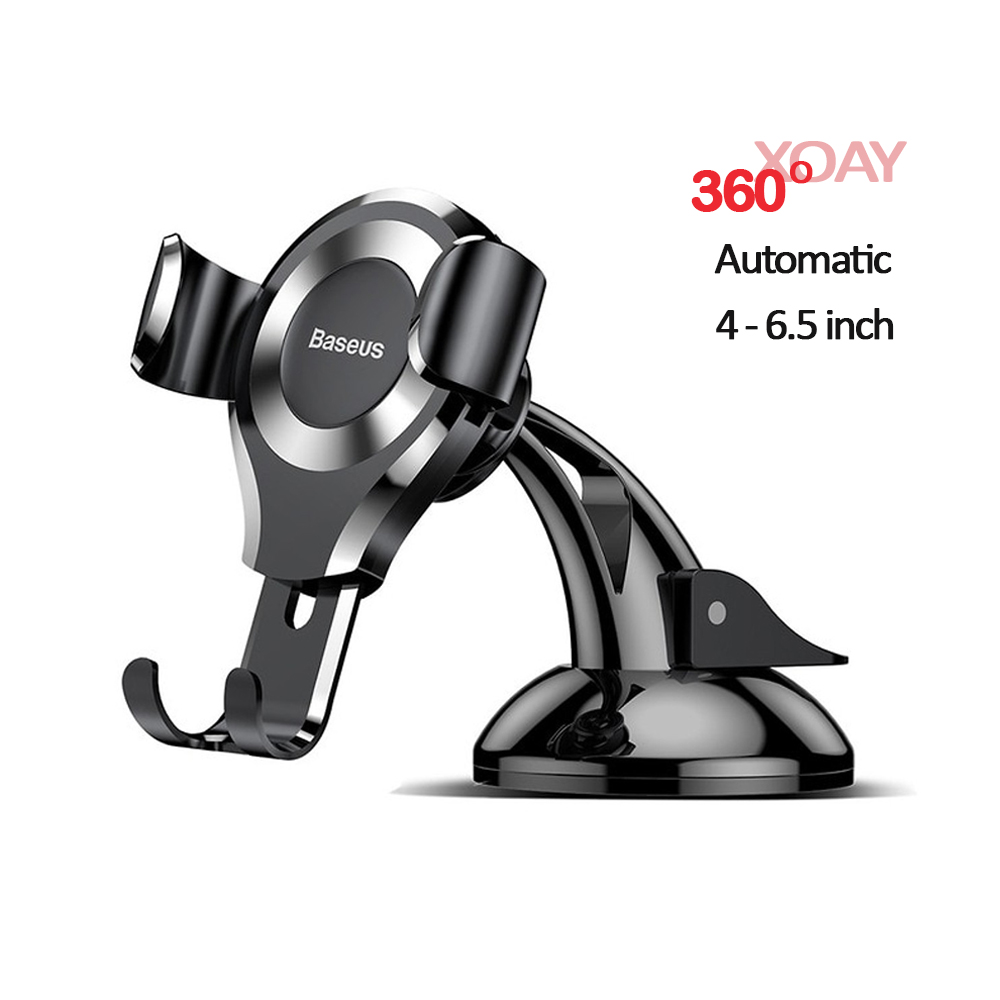 Giá đỡ điện thoại Ô tô Baseus Osculum Car Mount đầu kẹp điện thoại xoay 360 độ cao cấp