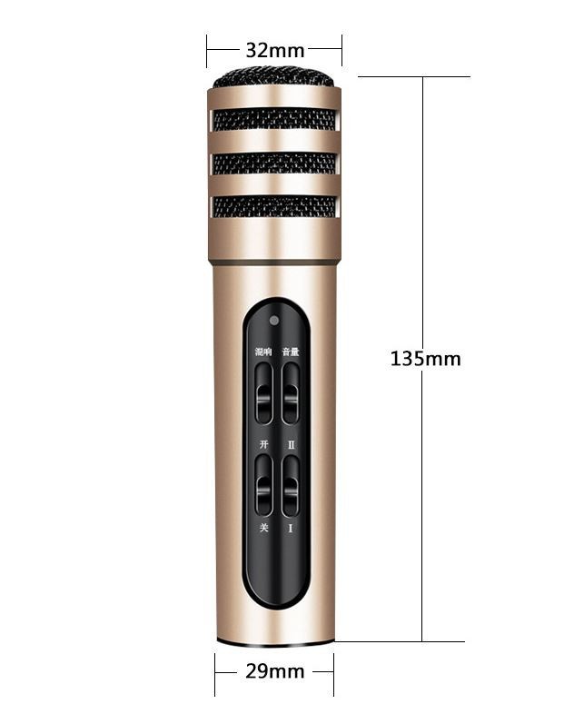 Micro C6 live stream hát karaoke trên điện thoại