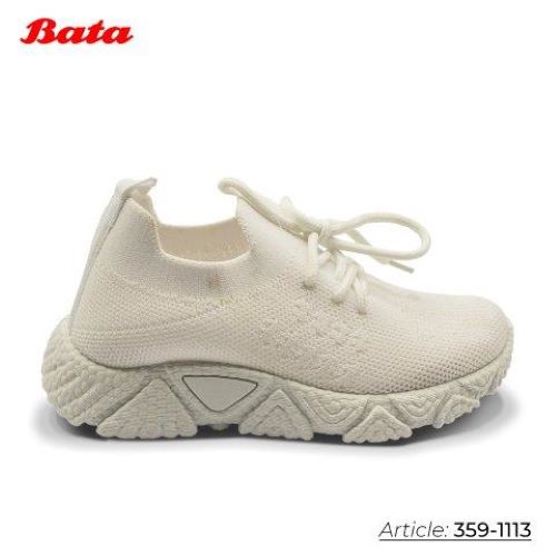 Giày sneaker trẻ em Thương hiệu Bata màu trắng 359-1113