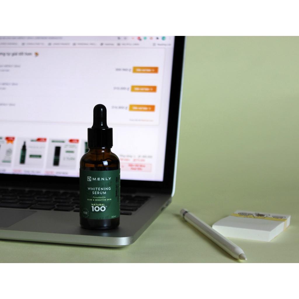 serum dưỡng ẩm, trắng da cho nam Menly -  dùng cho da nhạy cảm  30ml
