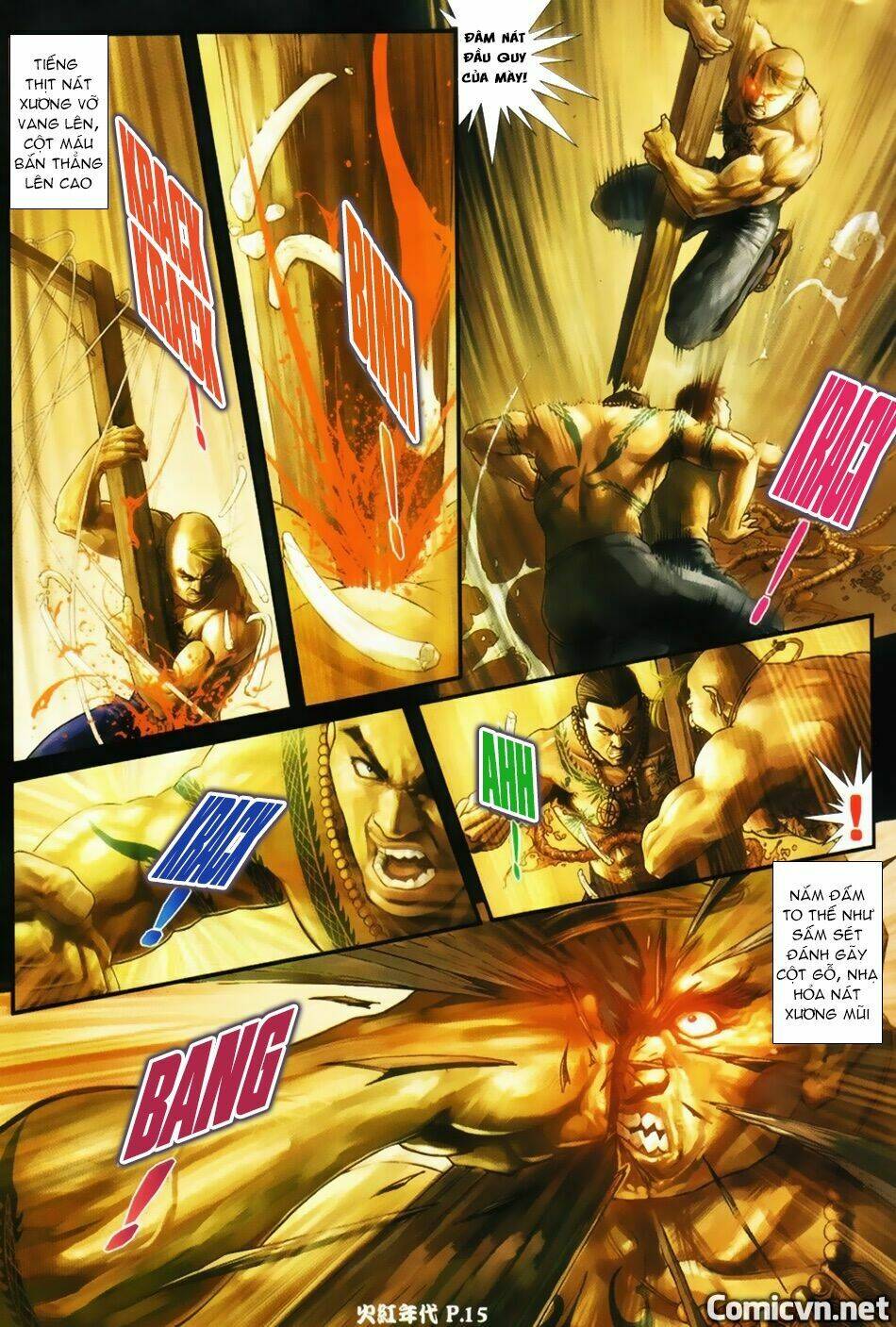 hỏa hồng niên đại hắc cốt đường chapter 33 14