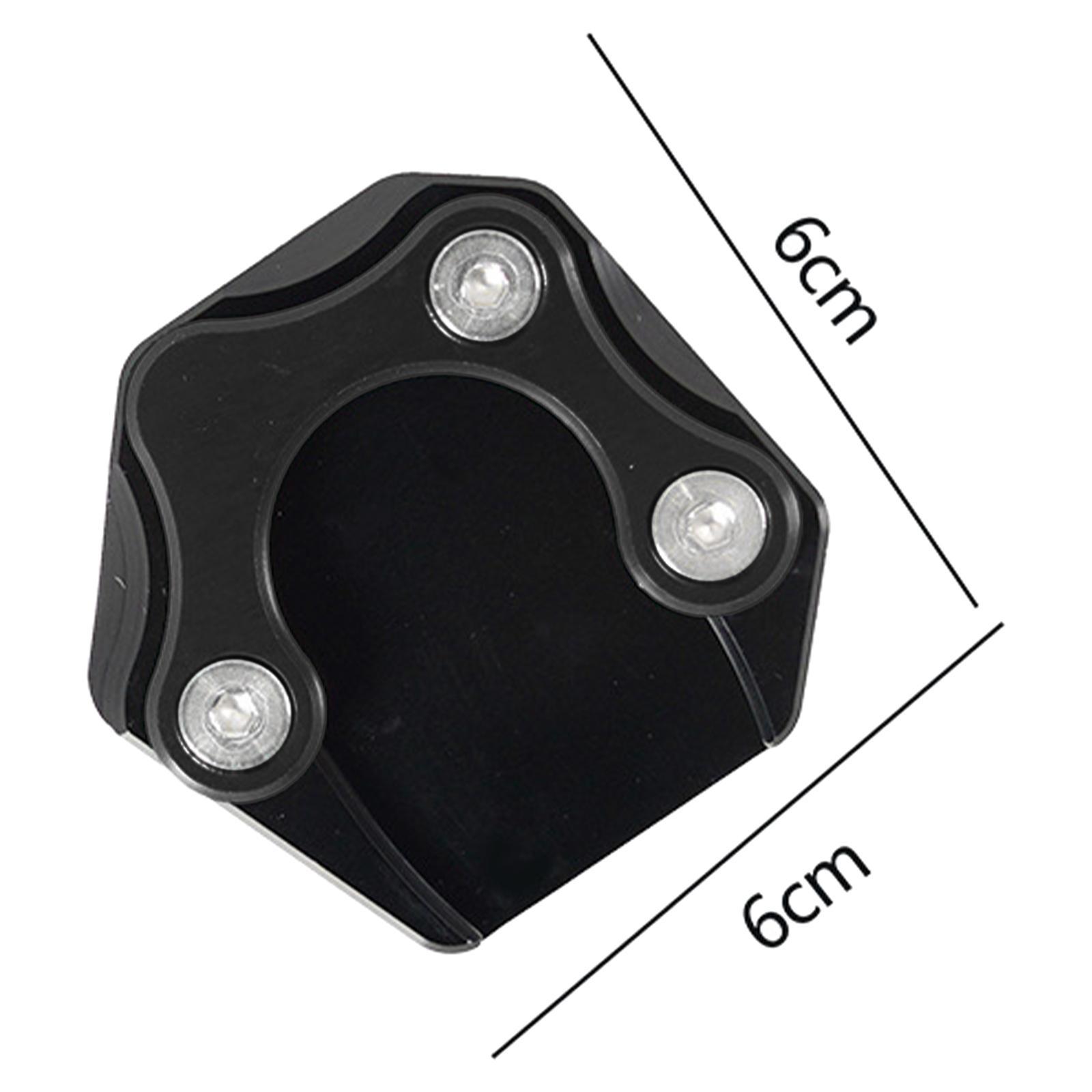 4Pcs Side Stand Pad Plate Support Extension Durable for