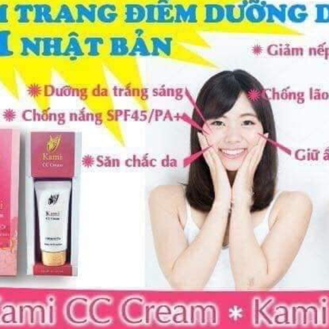 Combo 2 tub kem nền chống nắng cao cấp Kami Nhật Bản ( 8 in 1)