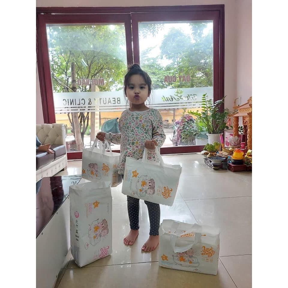 Tã/bỉm quần hữu cơ cao cấp Love Baby đủ size M46 L42 XL38 XXL32 - thương hiệu từ Anh quốc