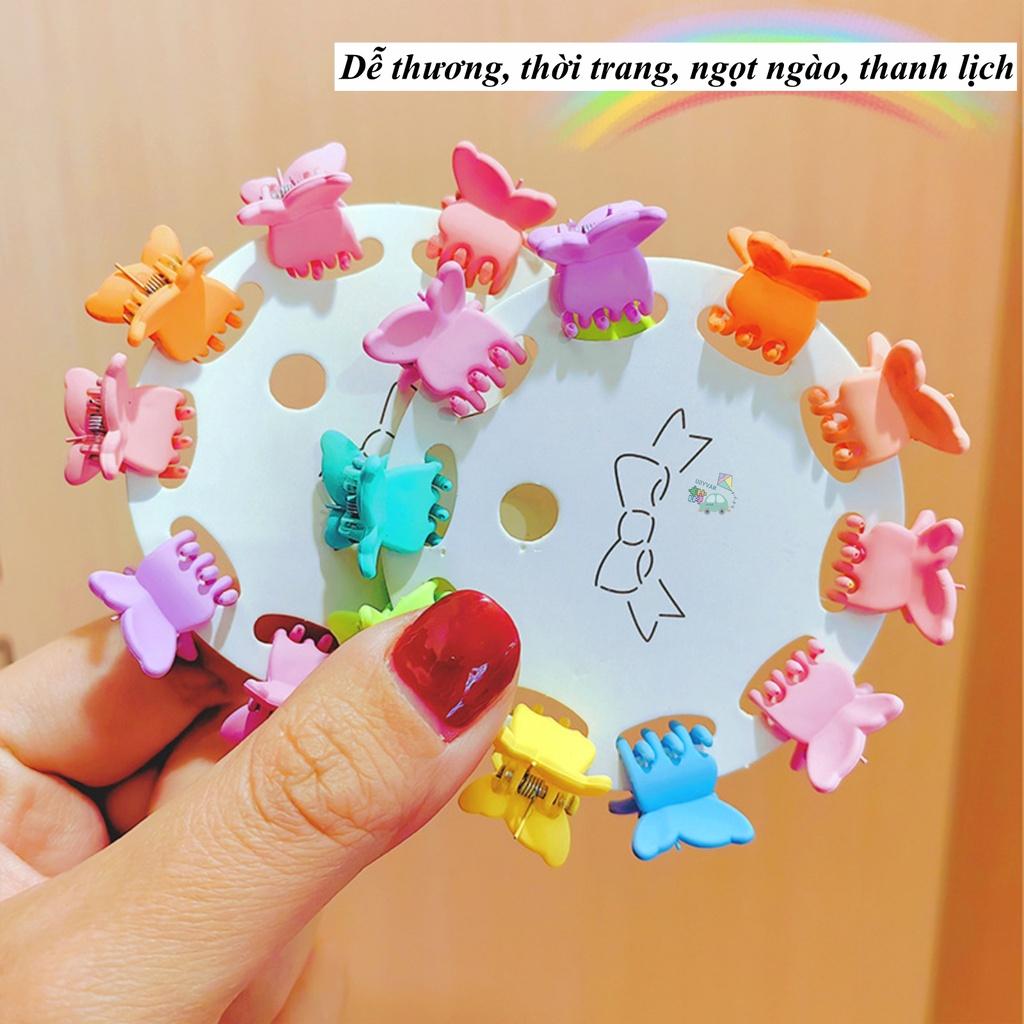 Set 10 Kẹp Tóc Mini Phong Cách Hàn Quốc Thời Trang Xinh Xắn Cho Bé Gái Phụ Kiện Tóc Bé Gái