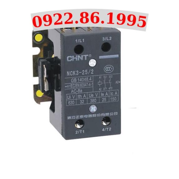 168168 Công Tắc AC Chint NCK3-25/2 NEW