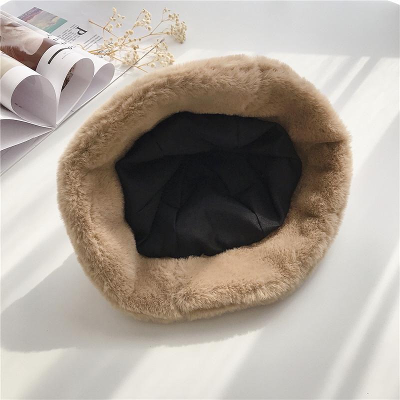 Mùa Đông Lông Thỏ Con Xinh Xắn Sang Trọng Da Báo Mũ Dành Cho Trẻ Em Hàn Quốc Ấm Bé Nón 2-7Y Người Cá Mũ Tập Đi Cho Bé Mùa Đông nón Lưỡi Trai
