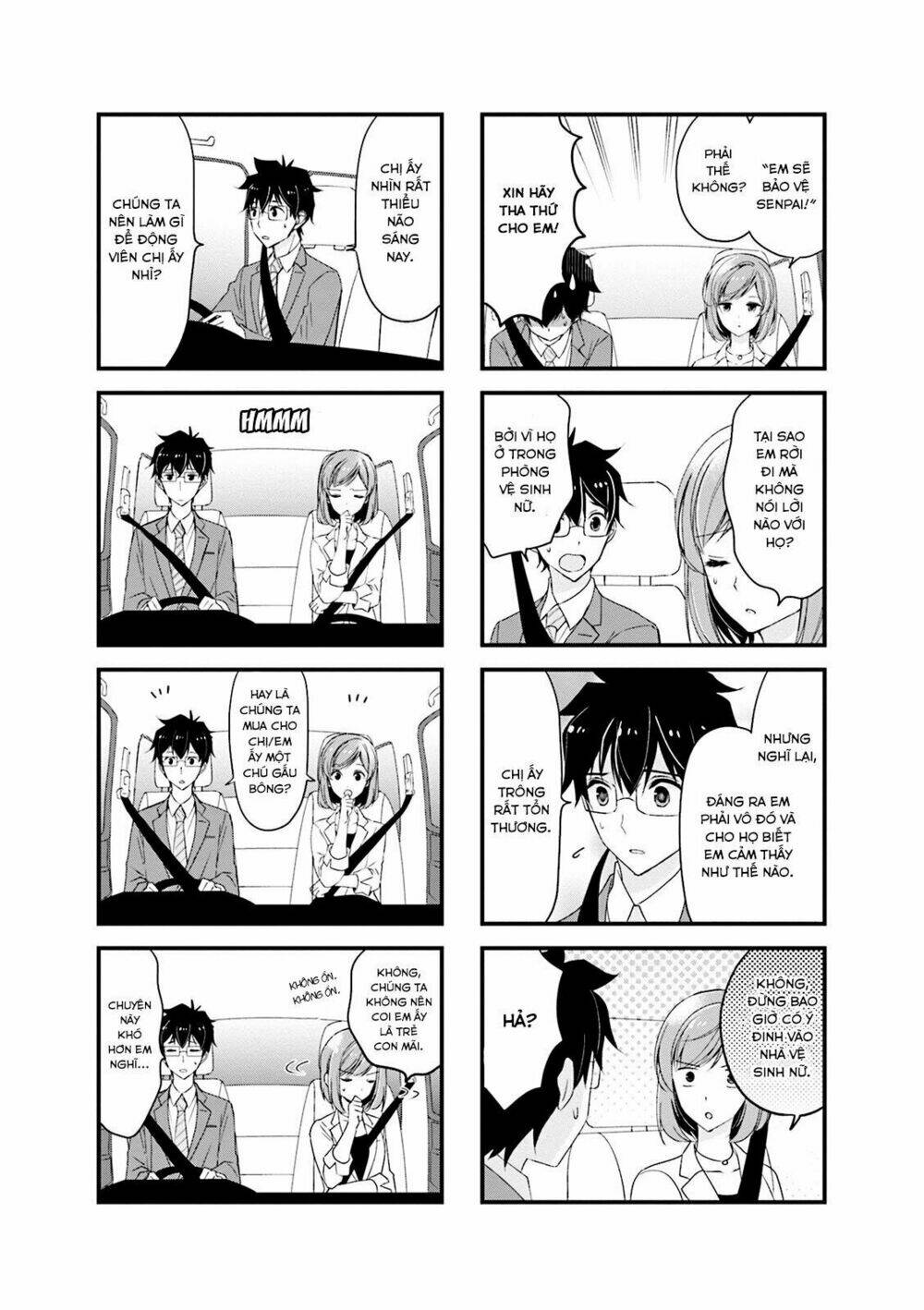 senpai nhỏ nhắn của tôi rất dễ thương chapter 15 5