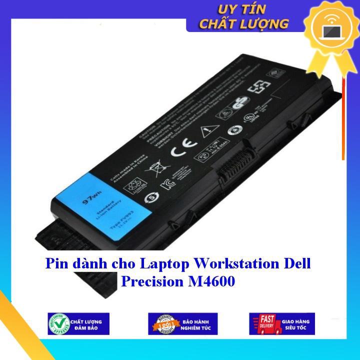 Hình ảnh Pin dùng cho Laptop Workstation Dell Precision M4600 - Hàng Nhập Khẩu New Seal