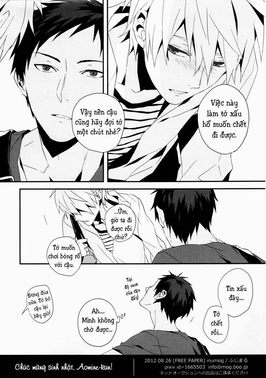 kuroko – tuyển thủ vô hình: short doujinshi chapter 96 7
