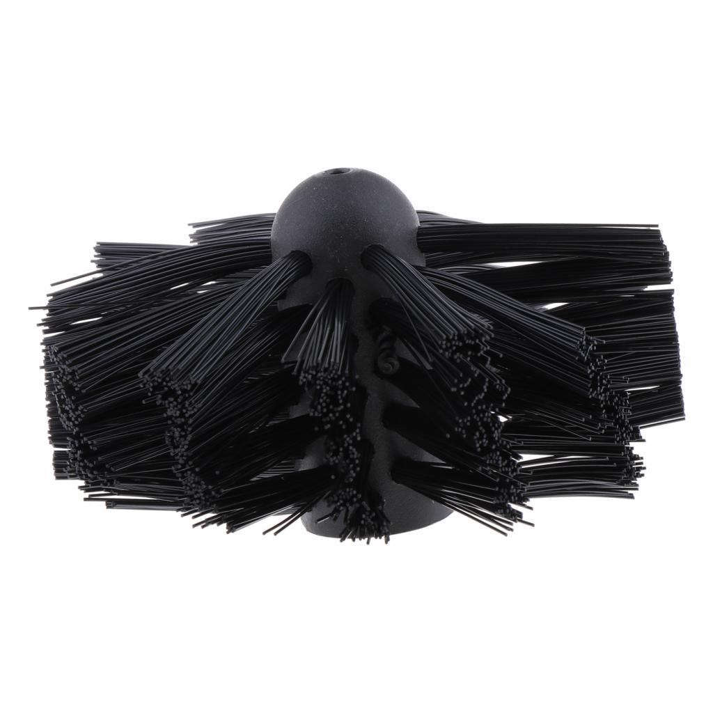 Dryer Duct Brush Head Durable Nylon Cleaning Brush for Chimney Pipe