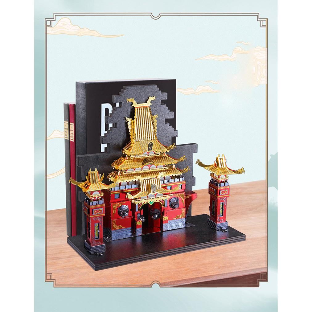 Mô hình lắp ghép kim loại 3d long môn