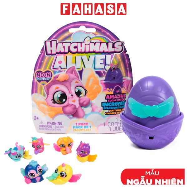 Đồ Chơi Trứng Hatchimals Neon Cầu Vồng - Hatchimals 6072752