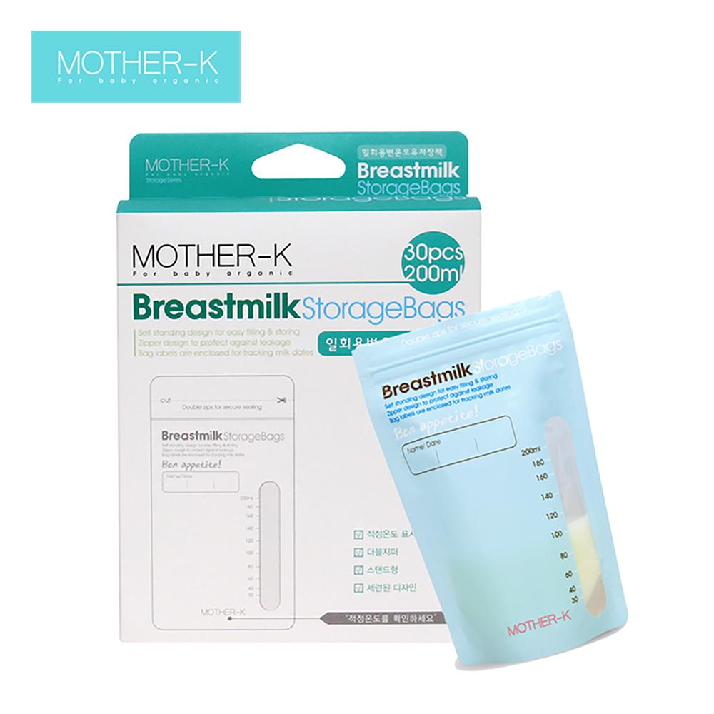 Túi trữ sữa cảm biến nhiệt Mother-K 200ml