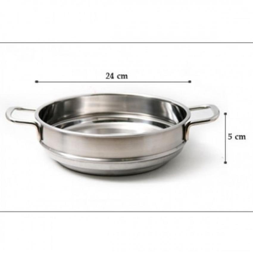 Nồi lẩu xửng hấp FIVESTAR 3 đáy từ nắp kính , tặng 1 vá canh 20cm | 24cm | 26cm | 28cm