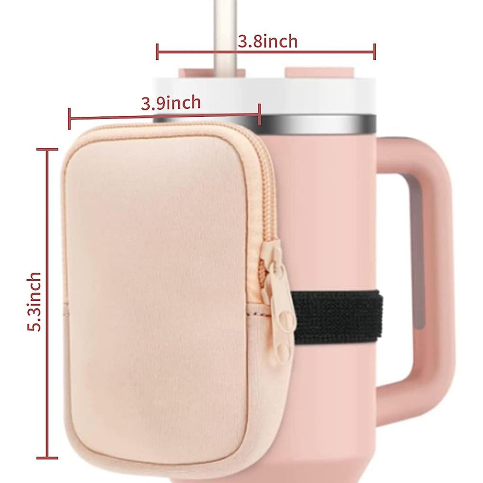 Tumbler Pouch Armband Bag Anti Slip Water Bottle Pouch for Women Men Camping