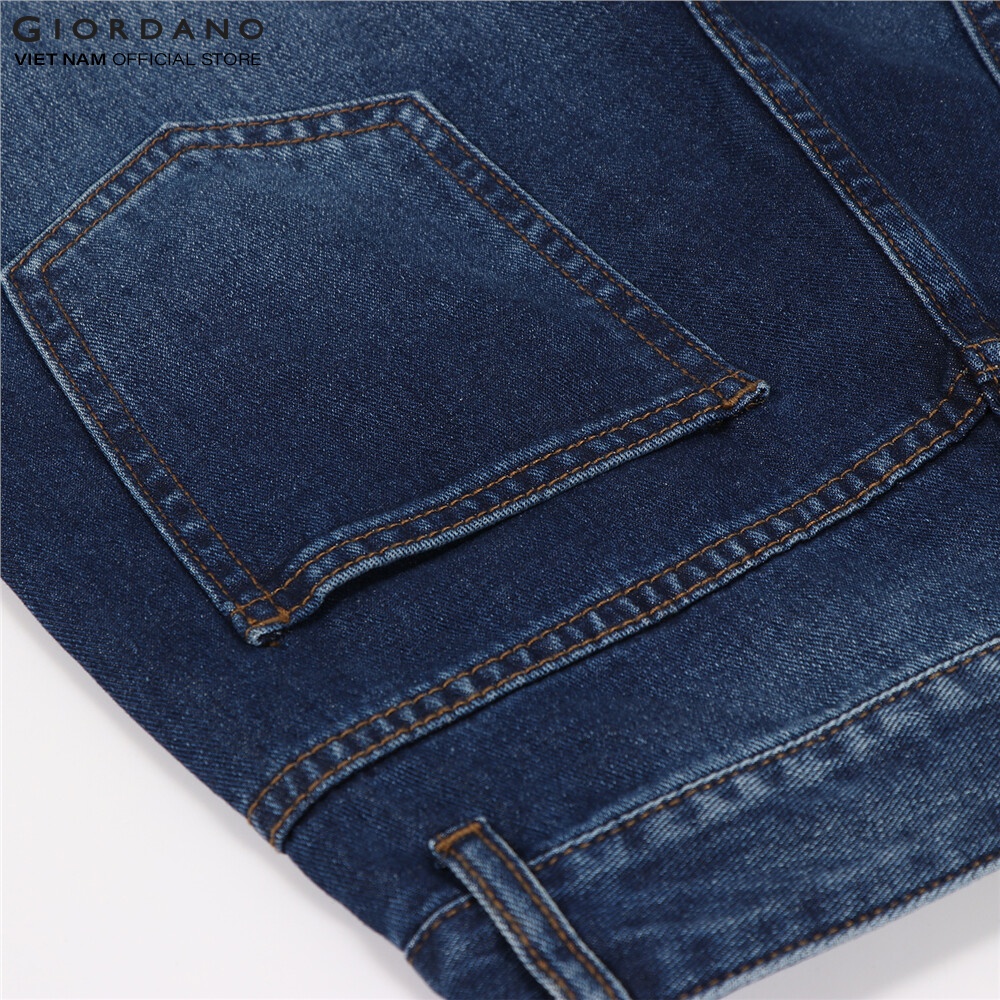 Quần Jeans Dài Ống Suông Nữ Giordano 05410015