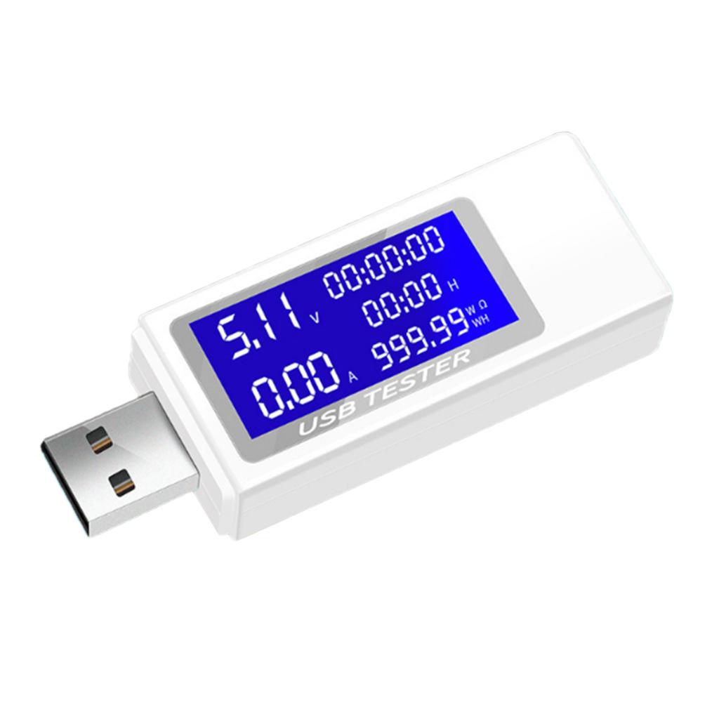 Portable Power  USB Voltmeter Ammeter Capacitance