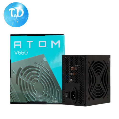 Nguồn Antec 550W Atom V550 công suất thực - Hàng chính hãng