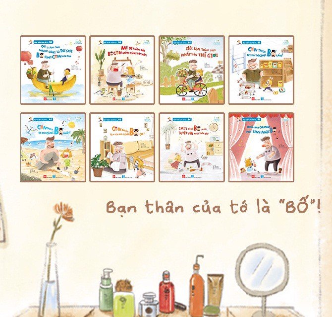 Combo Bạn Thân Của Tớ Là… Bố (8 Cuốn)