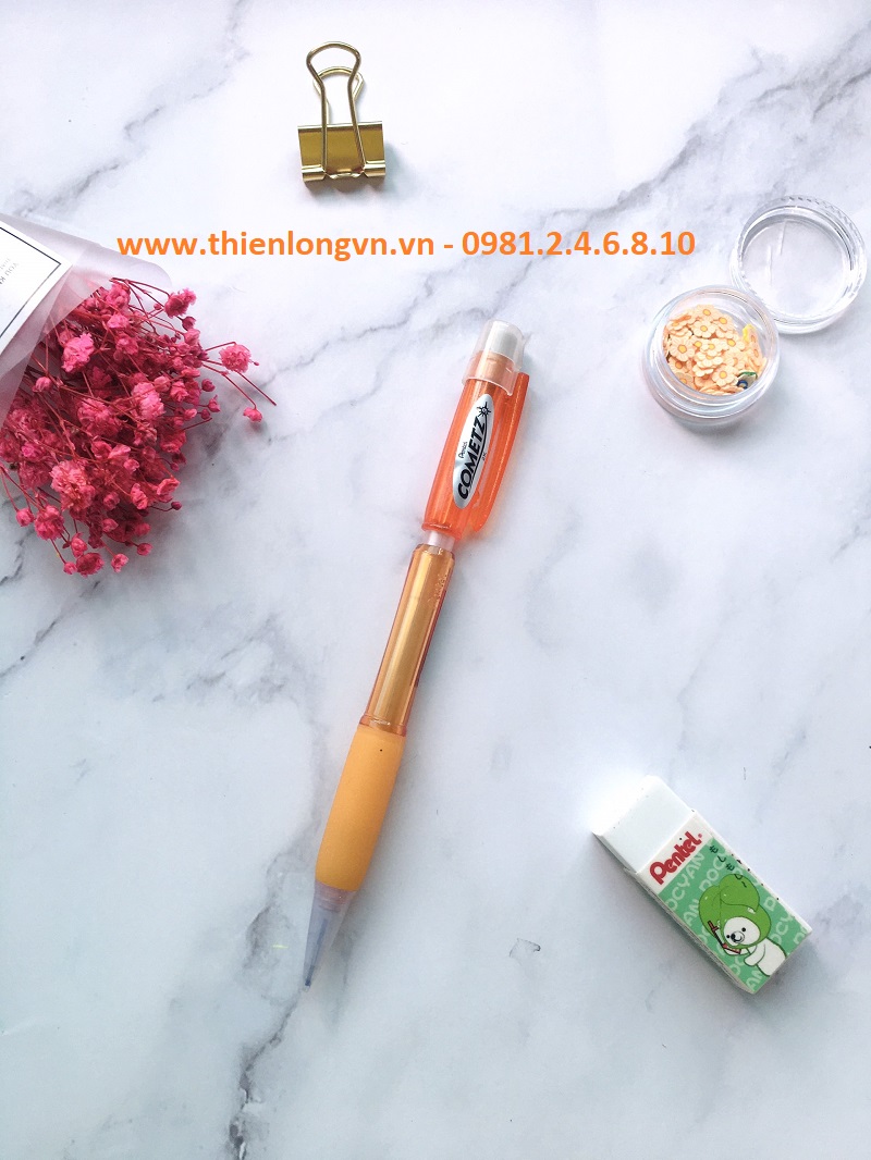 Chì kim Pentel AX119; ruột 0.9mm thân màu xanh lá