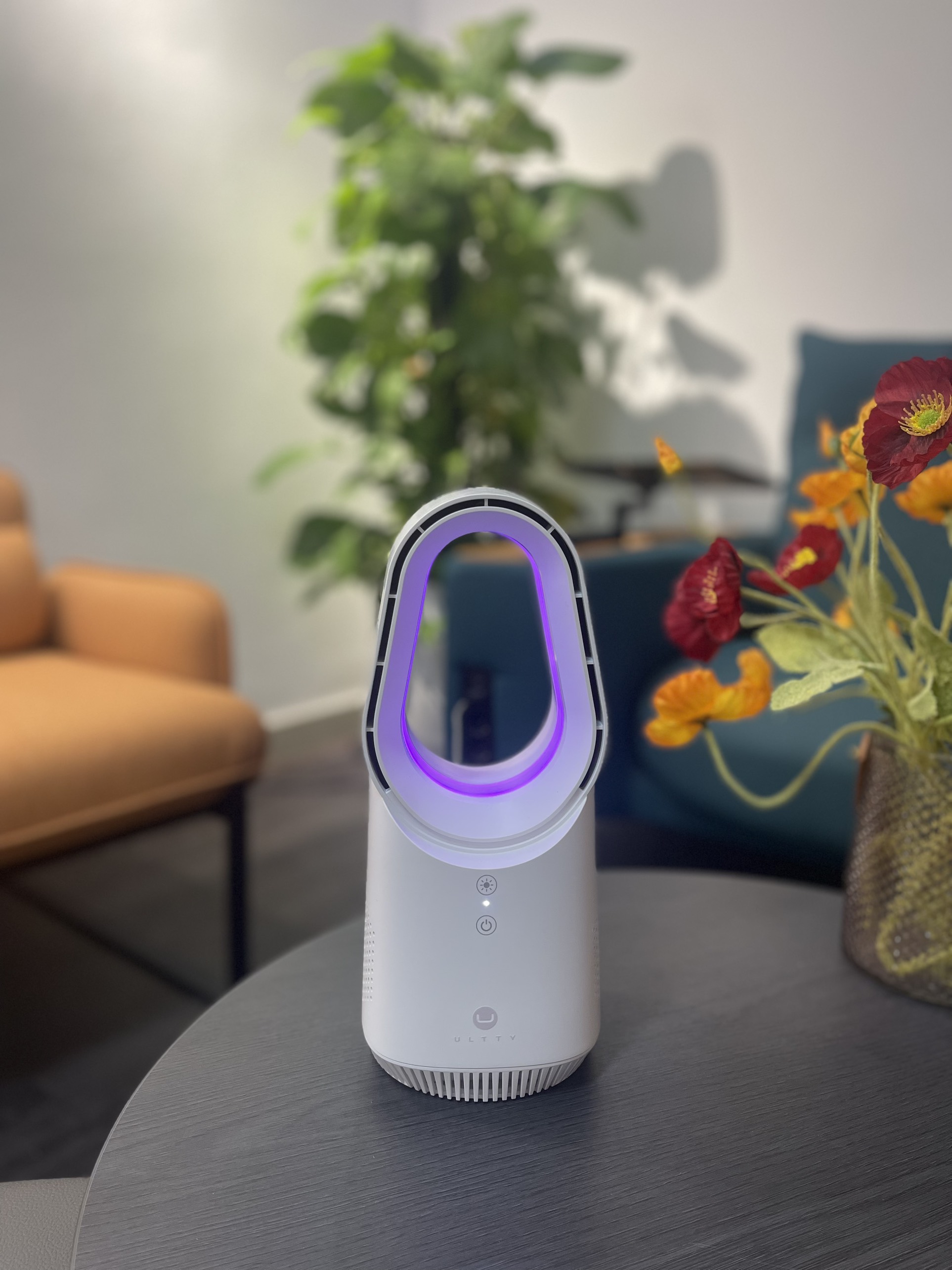 Quạt Không Cánh Để Bàn U ULTTY PETIT LIDI Làm Mát 3 Cấp Độ, Đèn LED Đổi Màu Linh Hoạt, Hàng Chính Hãng