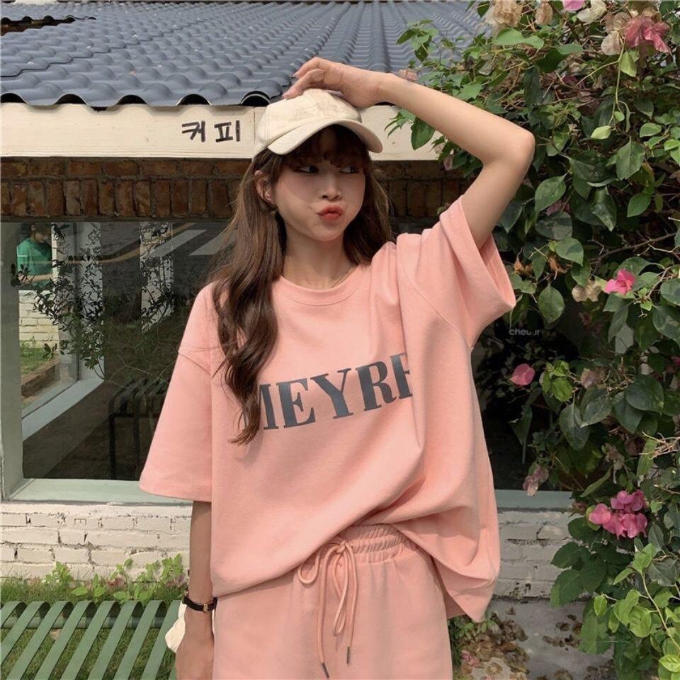 Bộ Đùi Nam Nữ Form Rộng Hàn Quốc Merry Bộ Đùi Tay Lỡ Dày Mịn Thoáng Mát Thiết Kế Kiểu Dáng Năng Động Trẻ Trung
