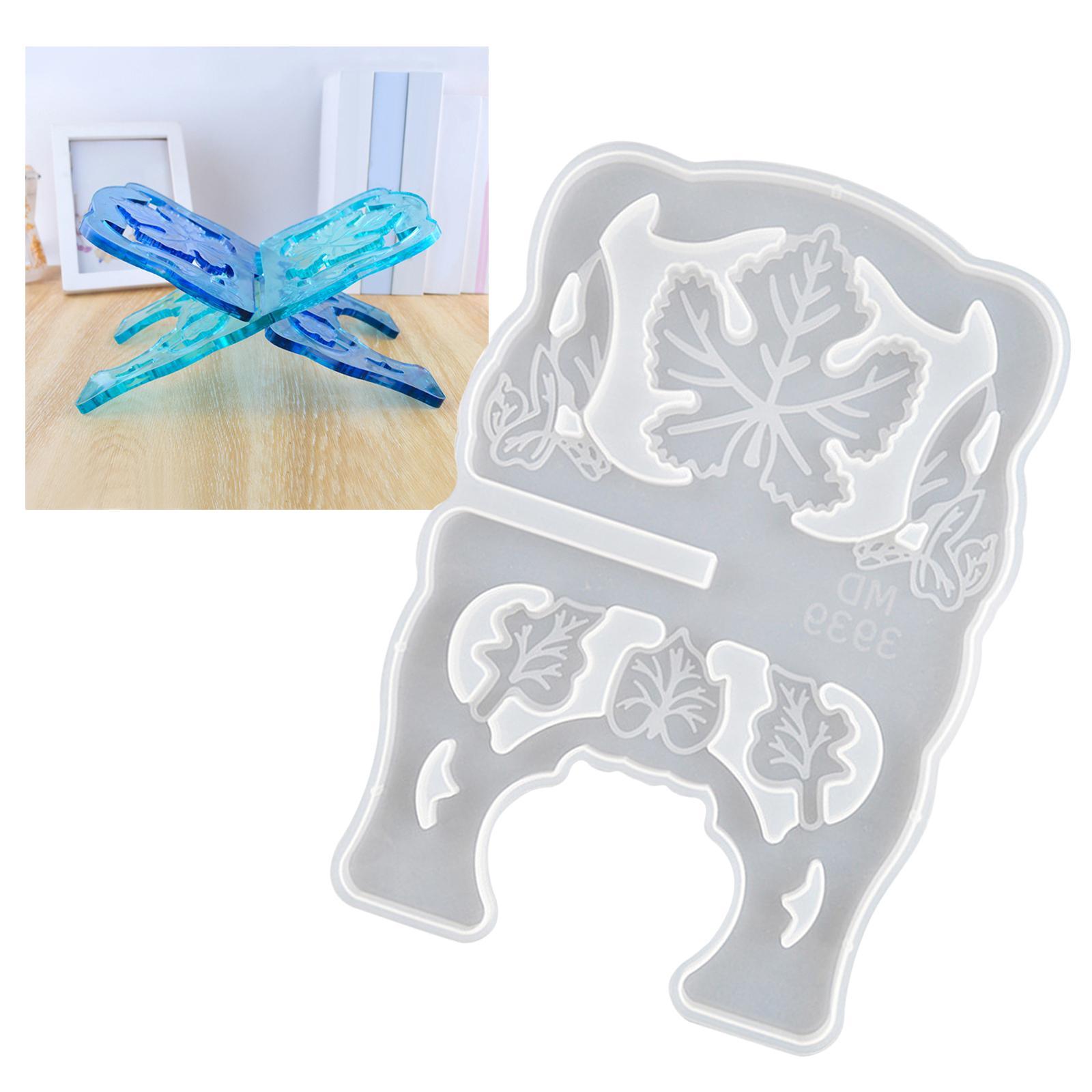 Book Holder Resin Casting DIY Epoxy Silicone Bookshelf Supplies