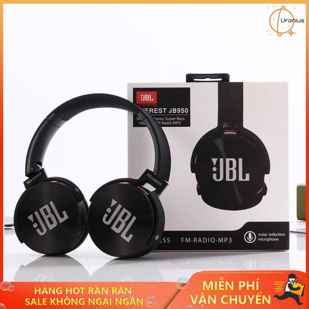 Tai nghe bluetooth, Tai nghe wireless, Tai nghe JBL950 phiên bản cao cáp, âm thanh chất lượng, âm bass mạnh mẽ