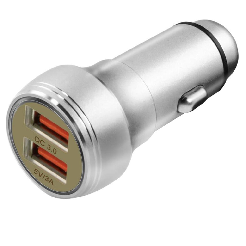 Dual USB Fast Car Charger Quick Charge 3.0 for