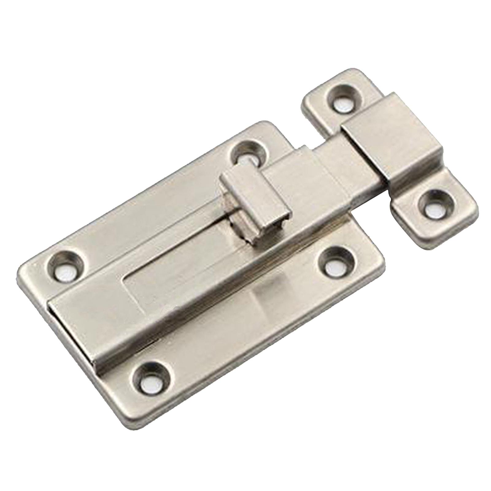 2xHeavy Duty Door Security Slide Latch Lock with Screws 2inch