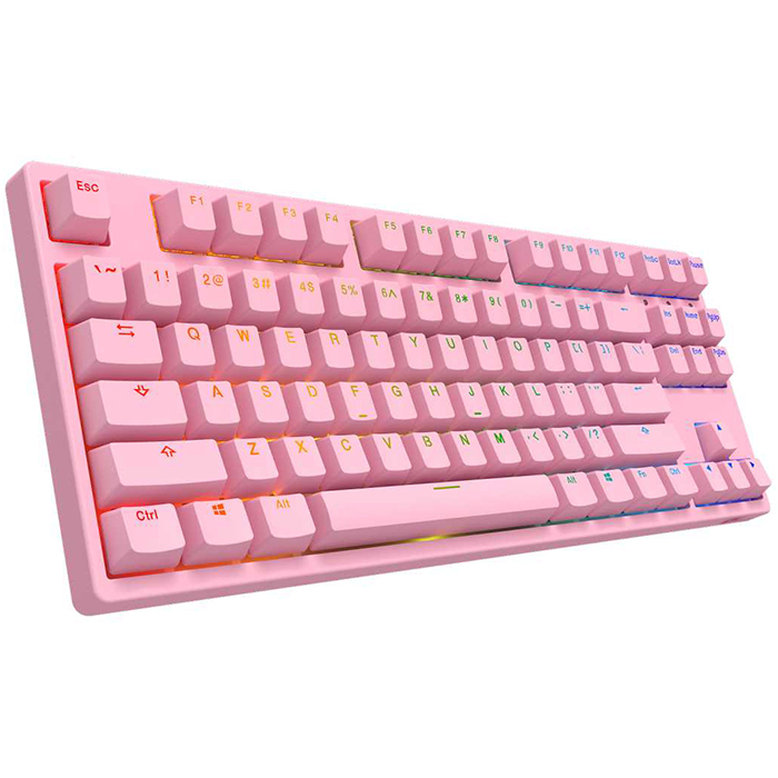 Bàn phím cơ AKKO 3087S RGB – Pink (Akko switch) - Hàng chính hãng