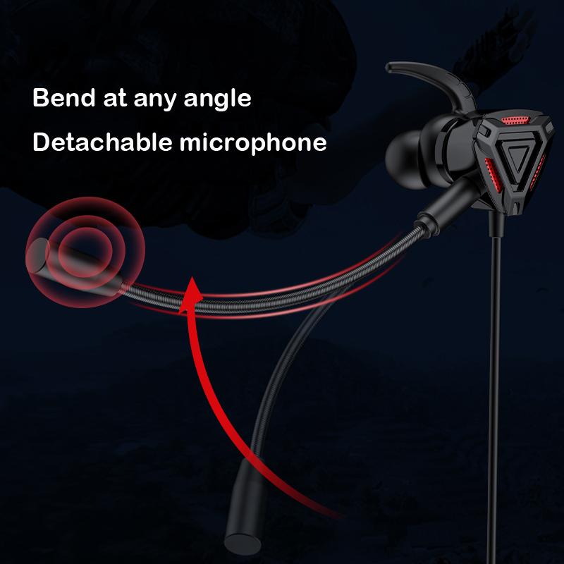 Tai Nghe Chơi Game 3.5Mm Cho Pubg Ps5 Csgo Trò Chơi Có Dây Tai Nghe Chụp Tai Micro Điều Chỉnh Âm Lượng Tai Nghe In-Ear Dành Cho Máy Tính Game Thủ