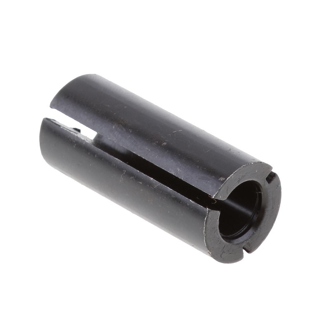 2pcs High Precision Router Bit Collet Chuck Adapter CNC Tool 6.35mm to 12mm