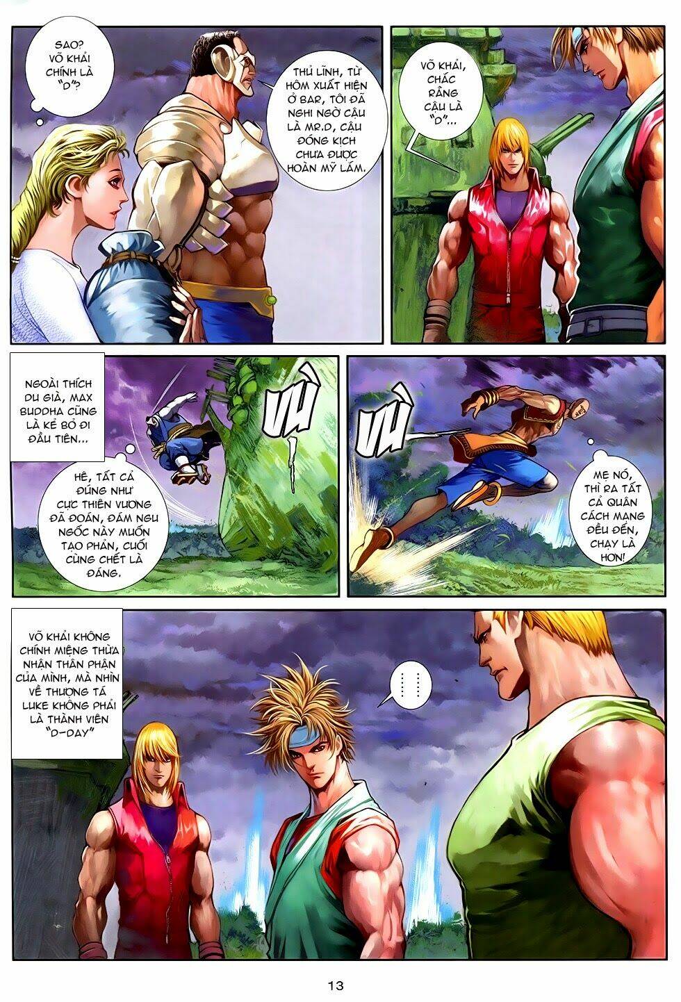 ba động quyền z hadouken zero chapter 11 13