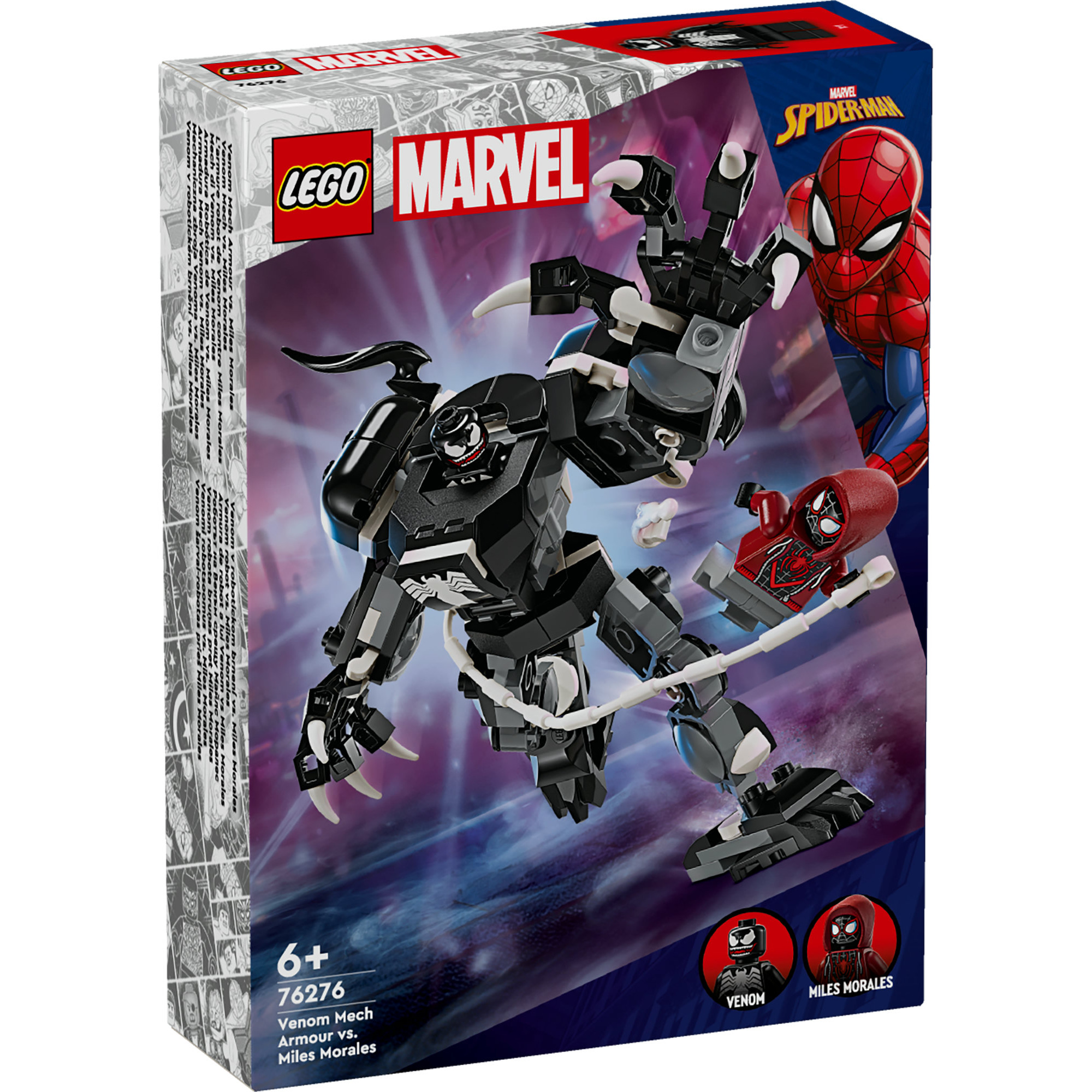 LEGO SUPERHEROES 76276 Đồ chơi lắp ráp Chiến giáp Venom (134 chi tiết)