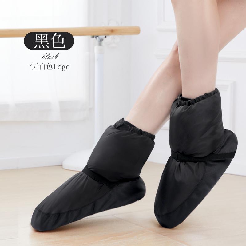 Giày múa ba lê giày dan nhảy ấm áp boots boots giày bốt mùa đông khởi động giày huấn luyện Color: Grey Shoe Size: L 38-39