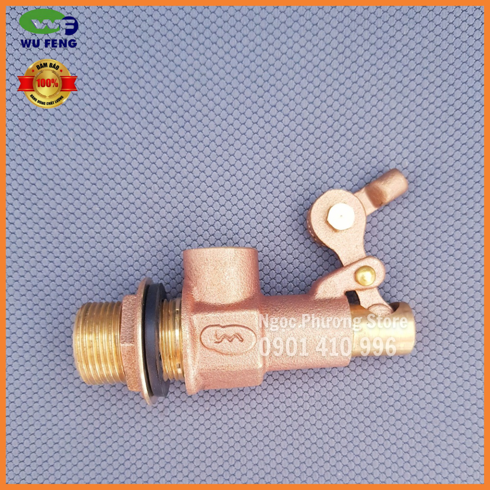 Van Phao Cơ Đồng Điều Chỉnh WUFENG Chống Tràn Bồn Ren 21mm, 27mm, 34mm WF331