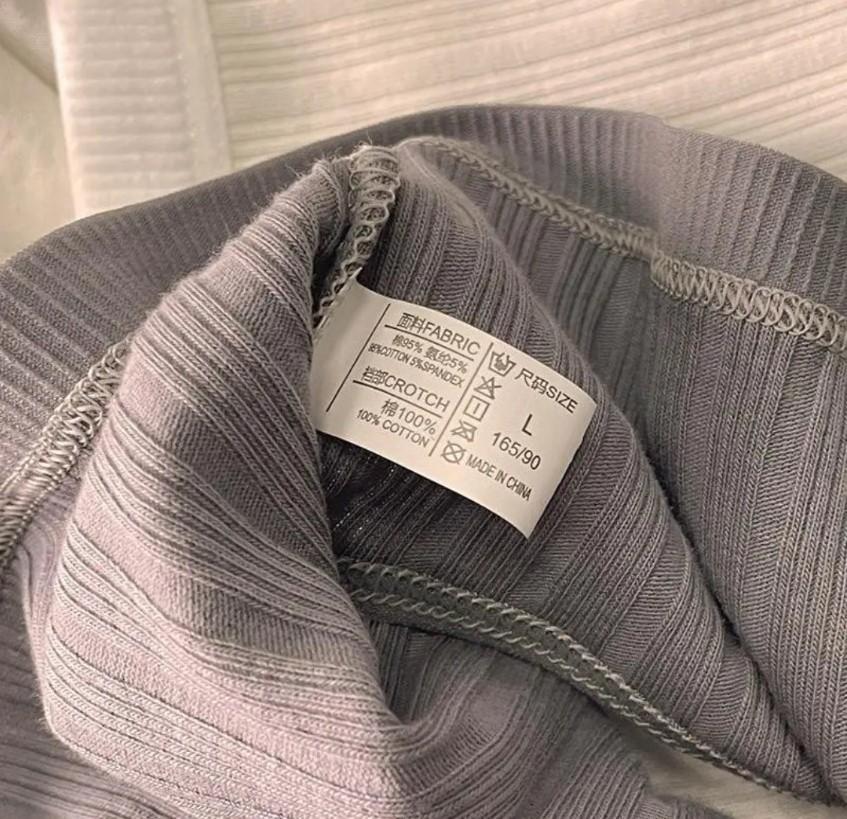 Quần lót nữ cotton gân tăm viền thun, thoáng khí, thấm hút mồ hôi, thoải mái Wo