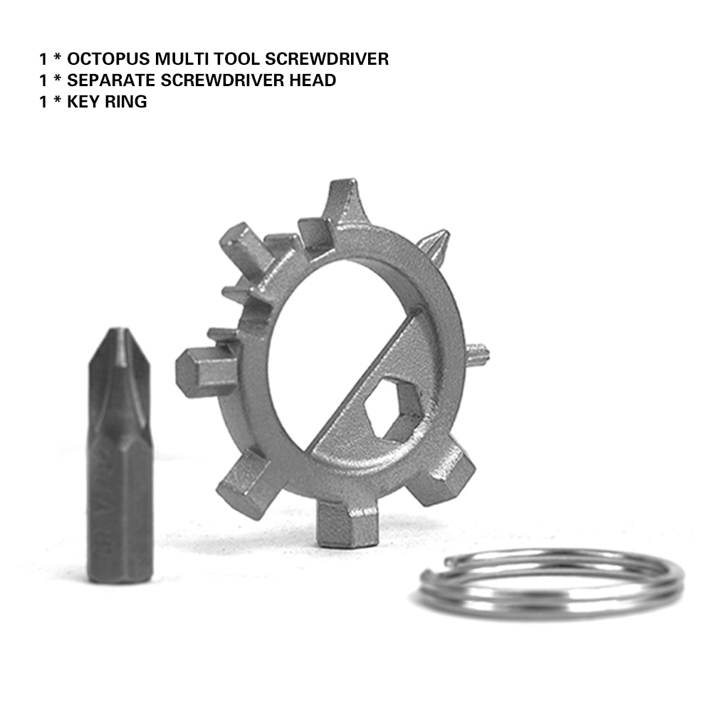 Đầu tuốc nơ vít bằng thép không gỉ, thiết bị sửa chữa xe đạp
