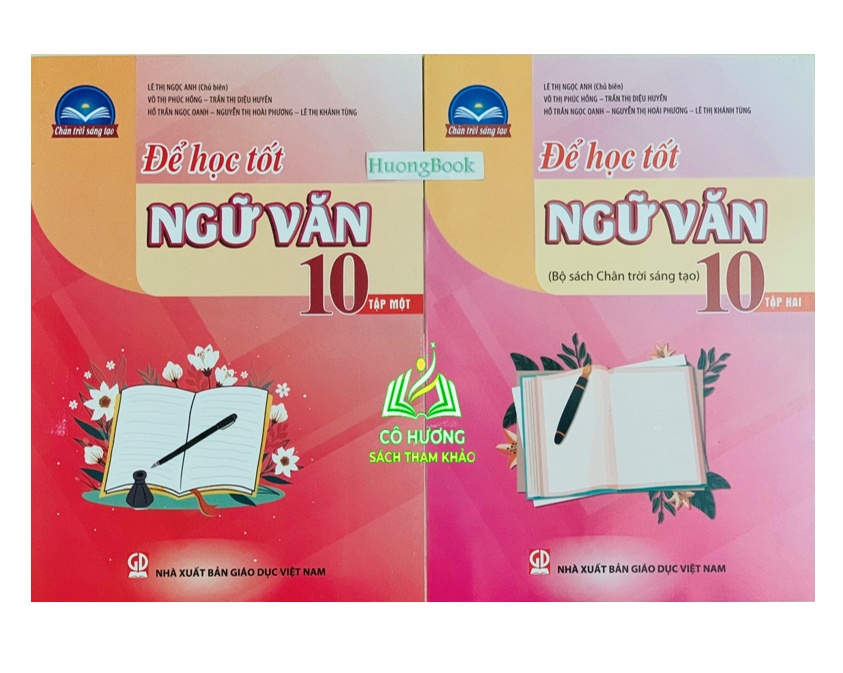 Sách - Combo Để học tốt Toán + Ngữ văn 10  - ĐN
