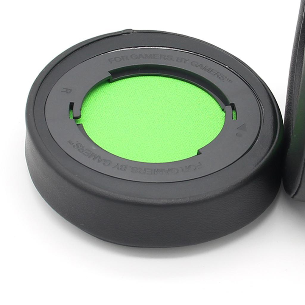 Protein Ear Pads Cushion Cover for RAZER Kraken V2 Gaming Headphone