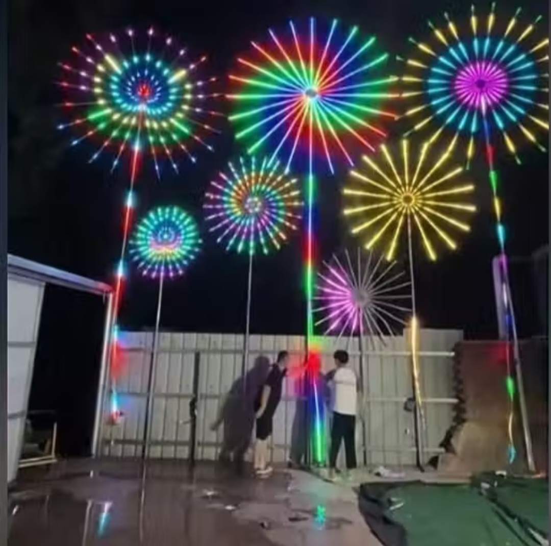 BỘ ĐÈN LED PHAO HOA NGOÀI TRỜI HIỆU ỨNG CỰC ĐẸP TRANG TRÍ CHUẨN