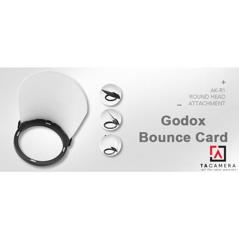 Tản Sáng Godox AK-R12 Bounce Card - Hàng Chính Hãng